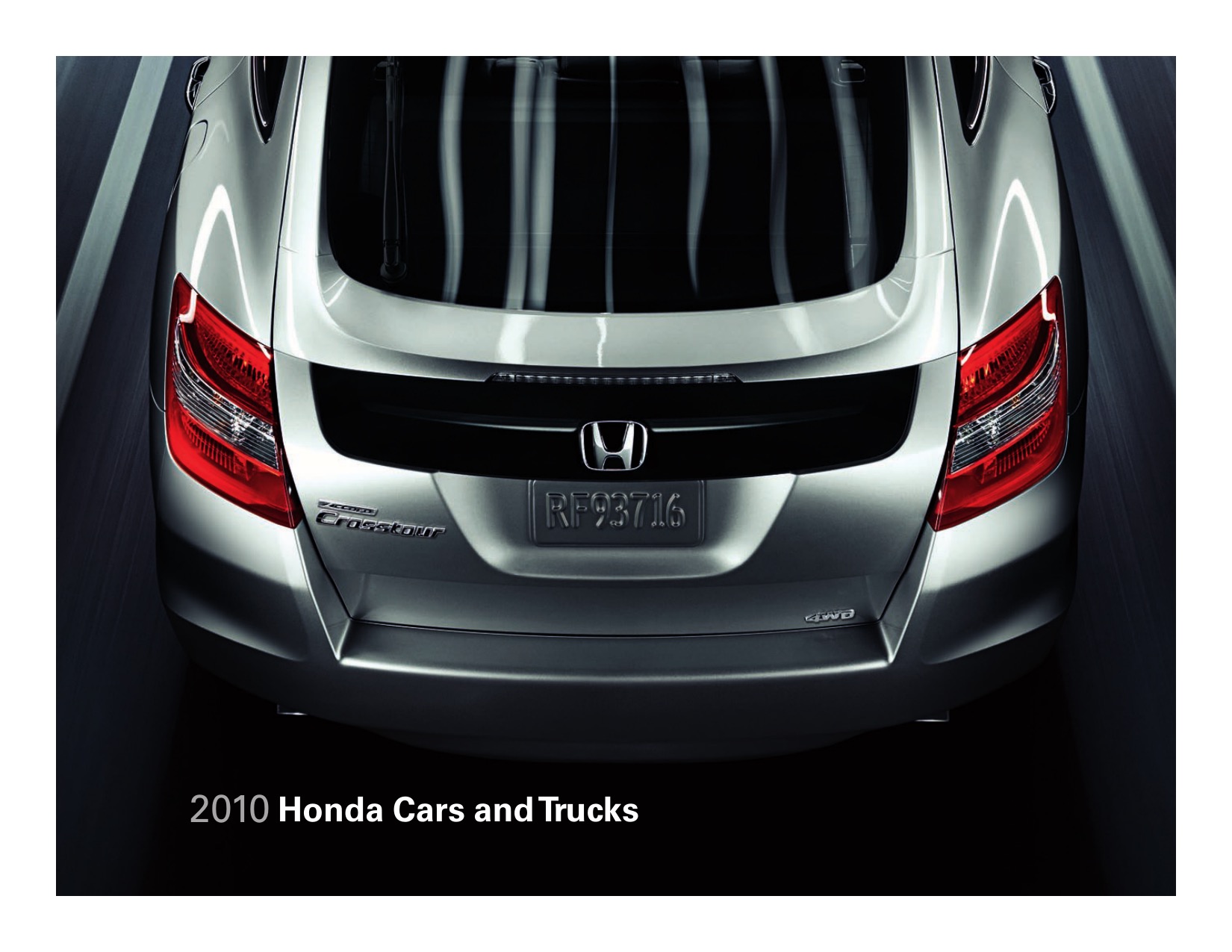 2010 Honda Model Range Brochure